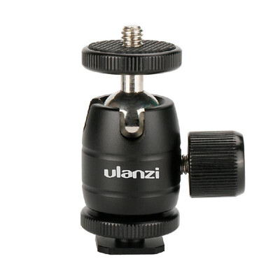 Mini Metal Ball Head 14 Screw Mount 360°Rotatable Ballhead Tripod Accessory for Camera with Hot Shoe
Mini Metal Ball Head 14 Screw Mount 360°Rotatable Ballhead Tripod Accessory for Camera with Hot Shoe