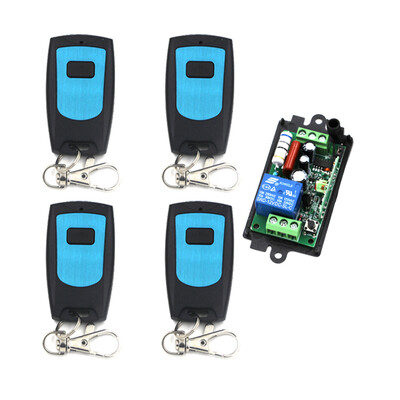 MITI Smart Home Control 220V 10A 1CH 4Receivers+4Transmitters RF Wireless Remote Control Switch System
MITI Smart Home Control 220V 10A 1CH 4Receivers+4Transmitters RF Wireless Remote Control Switch System