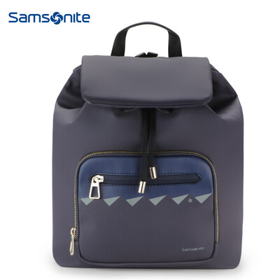 Samsonite urban casual minimalist fashion computer bag geometric print backpack female CI409005 black
Samsonite urban casual minimalist fashion computer bag geometric print backpack female CI409005 black