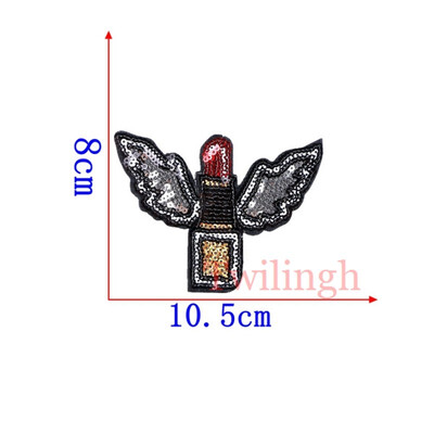 1Pc Lip Patches Iron On Embroidered Sequined Patch Flower Heart Love Applique DIY Sewing Fabric Repair Clothes Patches Stickers
1Pc Lip Patches Iron On Embroidered Sequined Patch Flower Heart Love Applique DIY Sewing Fabric Repair Clothes Patches Stickers