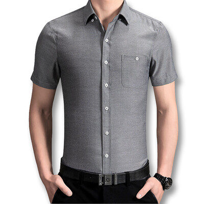New Arrivals High Quality Men Shirts 2016 Spring Summer Short Sleeve Shirts Men's Solid Dress Casual Shirts 7 Colors -5XL
New Arrivals High Quality Men Shirts 2016 Spring Summer Short Sleeve Shirts Men's Solid Dress Casual Shirts 7 Colors -5XL