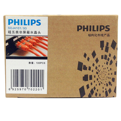 Philips (PHILIPS) SDJ4101 / 93 UTP сети гальваническим оригинальный кристалл голову RJ45 кристалл голову 100 / коробка
Philips (PHILIPS) SDJ4101 / 93 UTP сети гальваническим оригинальный кристалл голову RJ45 кристалл голову 100 / коробка