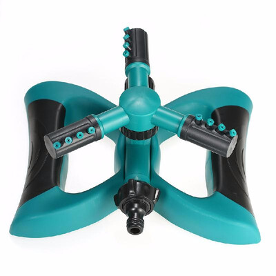 Garden Sprinkler Automatic 360° Rotating Lawn Watering Sprinkler Adjustable Irrigation System with Three Arm Sprayers&Black Ni
Garden Sprinkler Automatic 360° Rotating Lawn Watering Sprinkler Adjustable Irrigation System with Three Arm Sprayers&Black Ni