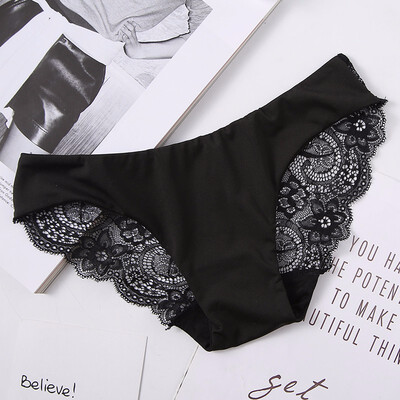 Hot sale womens sexy lace panties seamless Ice silk breathable panty Hollow briefs for women traceless girls underwear
Hot sale womens sexy lace panties seamless Ice silk breathable panty Hollow briefs for women traceless girls underwear