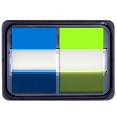 Comix D7007EC fluorescent indicator label notes stickers 3pcs 44x30mm 20 pages 2 color
Comix D7007EC fluorescent indicator label notes stickers 3pcs 44x30mm 20 pages 2 color