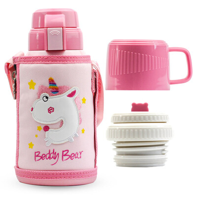 Cup bear child cup with straw child cup 316 stainless steel double cover dual-use baby cup boys&girls insulation pot 600ML 3D version - unicorn
Cup bear child cup with straw child cup 316 stainless steel double cover dual-use baby cup boys&girls insulation pot 600ML 3D version - unicorn