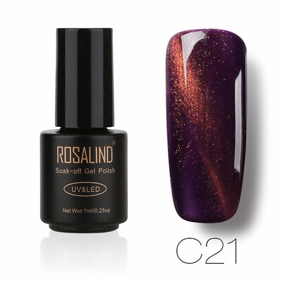 ROSALIND Gel 1S 7ML Black Bottle 3D Cat Eyes Magnet Nail Gel Polish Effect C01-30 UV LED With Powder Glitter Nail Art
ROSALIND Gel 1S 7ML Black Bottle 3D Cat Eyes Magnet Nail Gel Polish Effect C01-30 UV LED With Powder Glitter Nail Art