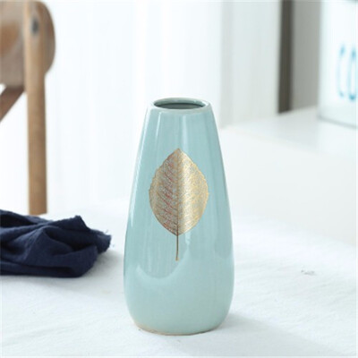 Modern ceramic flower vase living room table dried flowers home decorations ornaments
Modern ceramic flower vase living room table dried flowers home decorations ornaments