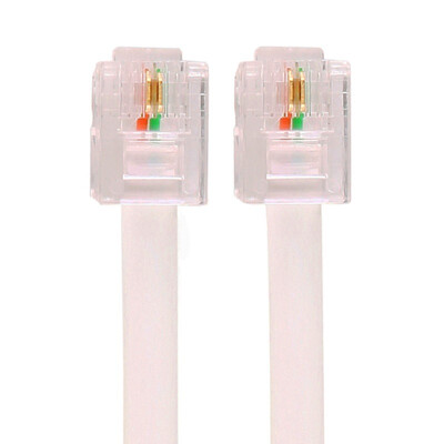 Shanze SAMZHE DH-2005L 2-core multi-strand 6P2C pure copper telephone line voice jumper machine extension cable extension line product line with crystal head 5 meters
Shanze SAMZHE DH-2005L 2-core multi-strand 6P2C pure copper telephone line voice jumper machine extension cable extension line product line with crystal head 5 meters