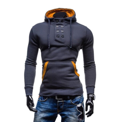 Zogaa New Mens Hoodie Double-breasted Short Slim 
Zogaa New Mens Hoodie Double-breasted Short Slim