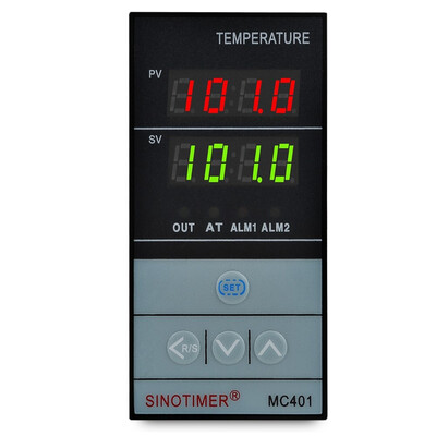 SINOTIMER MC401 - 611 Smart LCD Display Thermostat Heating Temperature Controller Universal input Thermometer signal input
SINOTIMER MC401 - 611 Smart LCD Display Thermostat Heating Temperature Controller Universal input Thermometer signal input