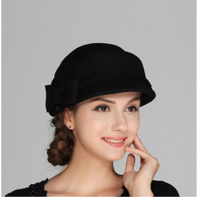 New Arrival Woman Autumn Winter Hat Lady Fashion Woolen Felt Hat Girls Elegant Fashion Beret Cap British Leisure Cap B-7582
New Arrival Woman Autumn Winter Hat Lady Fashion Woolen Felt Hat Girls Elegant Fashion Beret Cap British Leisure Cap B-7582