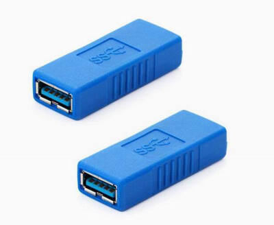 Huayuan USB 30 Type-A Female to Female Super Speed Coupler Connector Extension Cable Adapter
Huayuan USB 30 Type-A Female to Female Super Speed Coupler Connector Extension Cable Adapter
