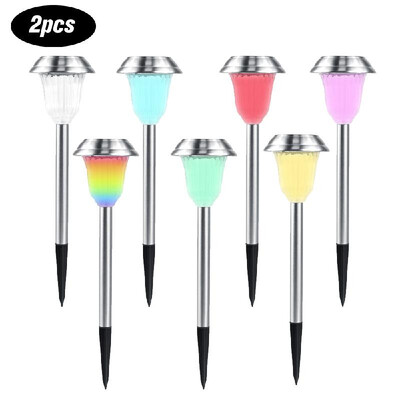 2 Packs Stainless Steel Solar Light IP65 Waterproof Outdoor Landscape Light with 7 Color Changing And 2 Modes Setting Perfect Deco
2 Packs Stainless Steel Solar Light IP65 Waterproof Outdoor Landscape Light with 7 Color Changing And 2 Modes Setting Perfect Deco
