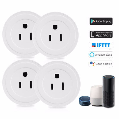 Wi-Fi Wireless Mini Smart Outlet Plug WIFI Socket Charging Adapter Smart Home Plug Remote Control Via Phone App Smart Timer Compa
Wi-Fi Wireless Mini Smart Outlet Plug WIFI Socket Charging Adapter Smart Home Plug Remote Control Via Phone App Smart Timer Compa