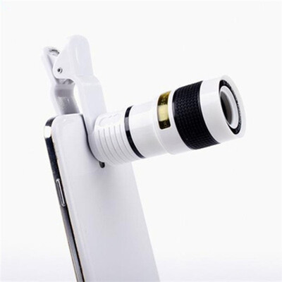 Universal 8X Zoom Optical Clip Mobile Phone Telescope Camera Lens Clip For Cellphone Smartphone Notebook PC
Universal 8X Zoom Optical Clip Mobile Phone Telescope Camera Lens Clip For Cellphone Smartphone Notebook PC