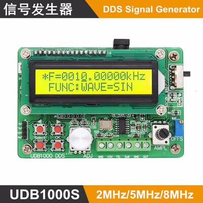 UDB1002S Series DDS Signal Source Module Signal Generator With 60MHz Frequency Meter
UDB1002S Series DDS Signal Source Module Signal Generator With 60MHz Frequency Meter
