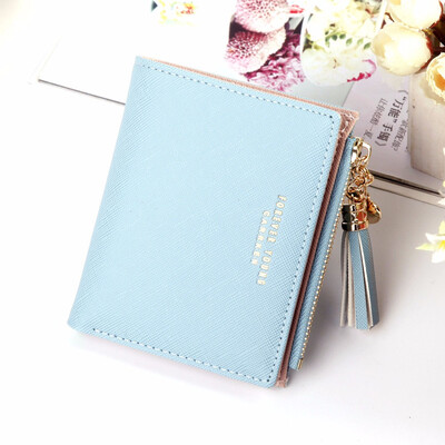 Short wallet female fold simple Korean version thin style lovely zipper multi function student
Short wallet female fold simple Korean version thin style lovely zipper multi function student