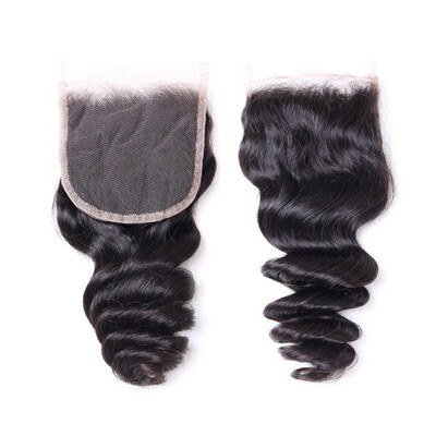 Mongolian Loose Wave Virgin Hair Lace Closure Size 4x4 FreeMiddle3 Part Mongolian Wavy Curly Human Hair Closures Natural Color
Mongolian Loose Wave Virgin Hair Lace Closure Size 4x4 FreeMiddle3 Part Mongolian Wavy Curly Human Hair Closures Natural Color