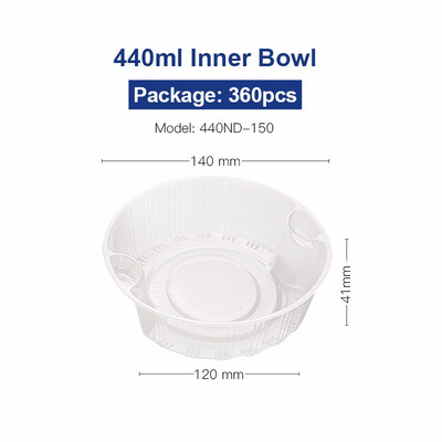 OTOR 350440590ml Disposable Plastic Inner Bowl Liner Layered Round Tray Take-away Compartment Clear Bowl Liner 360pcs300pcs
OTOR 350440590ml Disposable Plastic Inner Bowl Liner Layered Round Tray Take-away Compartment Clear Bowl Liner 360pcs300pcs