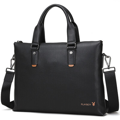 Playboy Playboy Men New Casual Business Laptop Large Capacity Super Fiber Men Briefcase PBF0141-5B Black
Playboy Playboy Men New Casual Business Laptop Large Capacity Super Fiber Men Briefcase PBF0141-5B Black