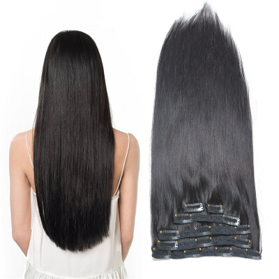 Bhf Hair Clip In Hair Extensions Virgin Unprocessed Straight 100 Indian Human Hair 6PcsLot Hair 70G1 1B2 613
Bhf Hair Clip In Hair Extensions Virgin Unprocessed Straight 100 Indian Human Hair 6PcsLot Hair 70G1 1B2 613