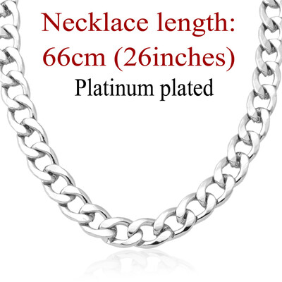 U7 Big Chunky Men Necklace Platinum Plated 11 MM Thick Cuban Link Chain Men Jewelry Wholesale
U7 Big Chunky Men Necklace Platinum Plated 11 MM Thick Cuban Link Chain Men Jewelry Wholesale