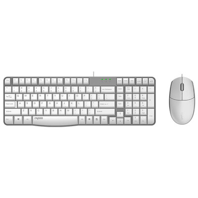 Rapoo X125S wired mouse&keyboard set wired keyboard&mouse set wired mouse&keyboard set computer keyboard white
Rapoo X125S wired mouse&keyboard set wired keyboard&mouse set wired mouse&keyboard set computer keyboard white