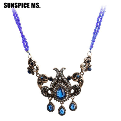 Bohemia Long Bead Pendant Necklace For Women Antique Gold Color Resin Sweater Chain Turkish Vintage Flower Jewelry Gift 2018 New
Bohemia Long Bead Pendant Necklace For Women Antique Gold Color Resin Sweater Chain Turkish Vintage Flower Jewelry Gift 2018 New