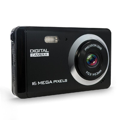 HD Mini Digital Camera Camcorder 3" TFT LCD Display 8 Mega Pixels 8X Zoom Voice & Video Recorder Anti-shake Supports Smile Capture
HD Mini Digital Camera Camcorder 3" TFT LCD Display 8 Mega Pixels 8X Zoom Voice & Video Recorder Anti-shake Supports Smile Capture