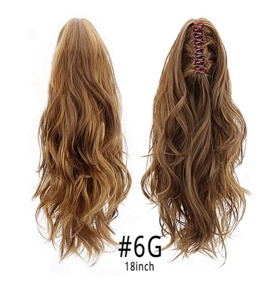 Synthetic Claw Clip On Ponytail Extensions Hairpiece Long Natural Wave Clip In Hair Extensions Heat Resistant Ponytail Wigs 150g
Synthetic Claw Clip On Ponytail Extensions Hairpiece Long Natural Wave Clip In Hair Extensions Heat Resistant Ponytail Wigs 150g