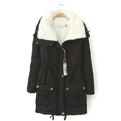 High Quality Warm Korea Style Tooling Coat Thick Cashmere Padded Cotton Coat Jacket Women Parkas for Winter
High Quality Warm Korea Style Tooling Coat Thick Cashmere Padded Cotton Coat Jacket Women Parkas for Winter