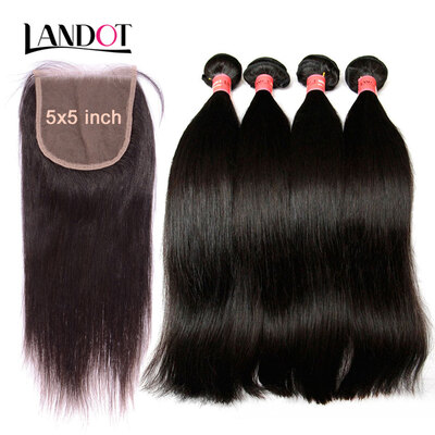9A 5x5 Lace Closure With 3 Bundles Malaysian Straight Virgin Hair 4Pcs Lot Unprocessed Human Hair Weaves And Closure Natural Color
9A 5x5 Lace Closure With 3 Bundles Malaysian Straight Virgin Hair 4Pcs Lot Unprocessed Human Hair Weaves And Closure Natural Color
