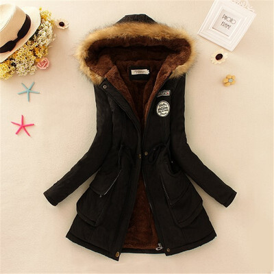 Winter Coat Women 2018 New Parka Casual Outwear Solid Hooded Thickening Cotton Coat Winter Jacket Fur Coat Women Clothes
Winter Coat Women 2018 New Parka Casual Outwear Solid Hooded Thickening Cotton Coat Winter Jacket Fur Coat Women Clothes
