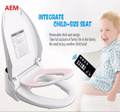 Smart Toilet Seat Washlet Elongated Electric Intelligent Bidet Cover Heated Sits LED Light Integrated Children Baby Traing Chair
Smart Toilet Seat Washlet Elongated Electric Intelligent Bidet Cover Heated Sits LED Light Integrated Children Baby Traing Chair