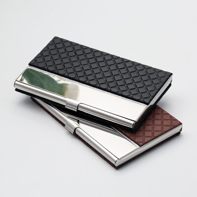 Jinlongxing Glosen business portable business card holder PU fashion portable business card box men&women card package 9311 brown
Jinlongxing Glosen business portable business card holder PU fashion portable business card box men&women card package 9311 brown