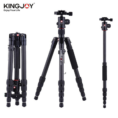 KINGJOY K029 135cm 44ft Lightweight Portable Carbon Fiber Camera Tripod Monopod Trekking Stick with Ball Head Quick Release Plate
KINGJOY K029 135cm 44ft Lightweight Portable Carbon Fiber Camera Tripod Monopod Trekking Stick with Ball Head Quick Release Plate