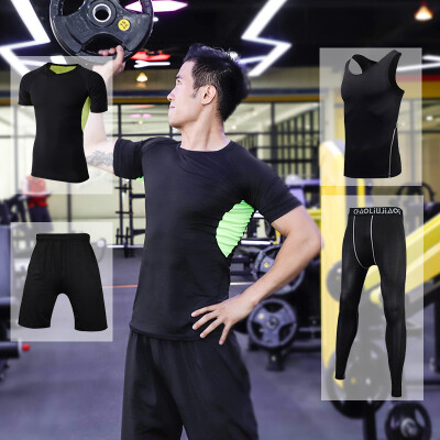 Fan Dimu workout clothes sports suit four-piece fitness clothes tight compression clothing men&women training running clothes FNZ9001-web green - short sleeve four-piece
Fan Dimu workout clothes sports suit four-piece fitness clothes tight compression clothing men&women training running clothes FNZ9001-web green - short sleeve four-piece