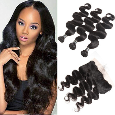 Siyusi 7A Brazilian Body Wave With Closure 13x4 Ear To Ear Lace Frontal Closure With Bundles brazilian Virgin Hair With Closure
Siyusi 7A Brazilian Body Wave With Closure 13x4 Ear To Ear Lace Frontal Closure With Bundles brazilian Virgin Hair With Closure