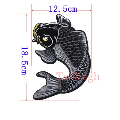 1 Pcs Top New Brand Clothes Patches Bird Fish Flower Embroidered Patch DIY Iron On Sew Fabric Repair Clothing Wedding Patches
1 Pcs Top New Brand Clothes Patches Bird Fish Flower Embroidered Patch DIY Iron On Sew Fabric Repair Clothing Wedding Patches