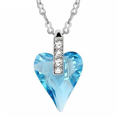 Crystal Heart Pendant Necklace Made With Crystals from Austrian Elements With Thin Chain For Women Fashion Jewelry Gift 4837
Crystal Heart Pendant Necklace Made With Crystals from Austrian Elements With Thin Chain For Women Fashion Jewelry Gift 4837