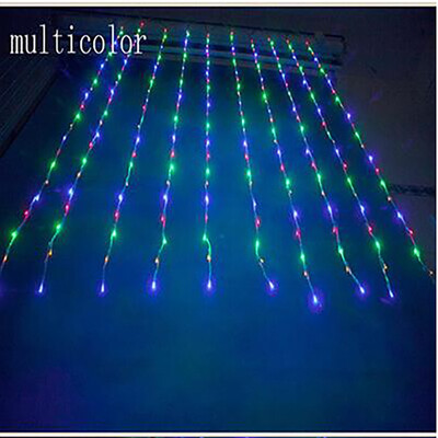 3m3m 320LEDS Christmas waterfall lights curtain lights wedding bar background holiday decoration 220V drop watercolor lights
3m3m 320LEDS Christmas waterfall lights curtain lights wedding bar background holiday decoration 220V drop watercolor lights