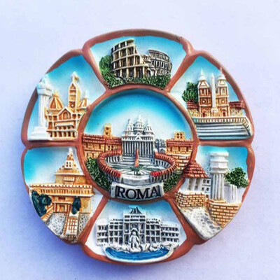 1Pcs Creative Rome Italy Tourist Souvenirs Fridge Magnets Piazza San Pietro Colosseum Magnetic Refrigerator Stickers
1Pcs Creative Rome Italy Tourist Souvenirs Fridge Magnets Piazza San Pietro Colosseum Magnetic Refrigerator Stickers