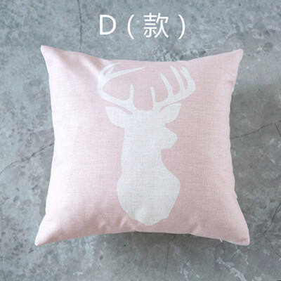 Nordic Style Cushion Decorative Pillows Cover Elephant Gray Throw Pillows Case Pink Deer Geometric Cushions Cover for Sofa 45x45
Nordic Style Cushion Decorative Pillows Cover Elephant Gray Throw Pillows Case Pink Deer Geometric Cushions Cover for Sofa 45x45