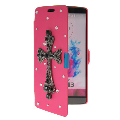 MOONCASE Bling Rhinestone Crystal Ultre Slim Leather Side Flip Wallet Shell Back Case Cover for LG G3 Hot pink
MOONCASE Bling Rhinestone Crystal Ultre Slim Leather Side Flip Wallet Shell Back Case Cover for LG G3 Hot pink