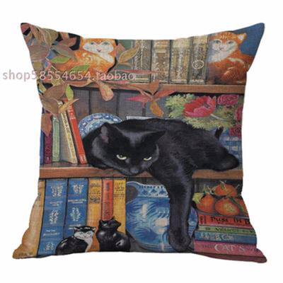 Cntomlv New Cartoon Cat Cushion Covers Pillow Cover Printed Cat For Home Kids Room Decoration
Cntomlv New Cartoon Cat Cushion Covers Pillow Cover Printed Cat For Home Kids Room Decoration