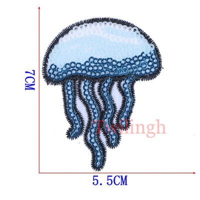1 pcslot Embroidered Patches Big Shrimp Fish Sequin Patch Iron On Fabric Badge Sew On Clothes Appliques DIY Wedding Stickers
1 pcslot Embroidered Patches Big Shrimp Fish Sequin Patch Iron On Fabric Badge Sew On Clothes Appliques DIY Wedding Stickers