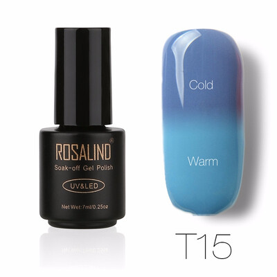 ROSALIND Gel 1S 7ML Temperature changing Chameleon Gel Nail Polish Top Base Coat Needed poly gel Semi Permanent primer for nails
ROSALIND Gel 1S 7ML Temperature changing Chameleon Gel Nail Polish Top Base Coat Needed poly gel Semi Permanent primer for nails