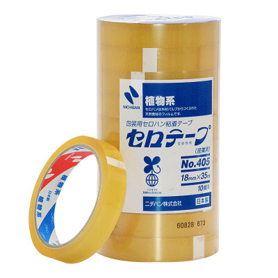 NICHIBAN Japan imported Miqibang 405 plant environmental protection transparent tape 10 volumes 18mm 35 meters office stationery industrial test sealing
NICHIBAN Japan imported Miqibang 405 plant environmental protection transparent tape 10 volumes 18mm 35 meters office stationery industrial test sealing
