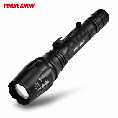 PROBE SHINY X7 LED Zoom Hardlight Flashlight for Camping High brightness adopt the premium LED chips Handy size
PROBE SHINY X7 LED Zoom Hardlight Flashlight for Camping High brightness adopt the premium LED chips Handy size